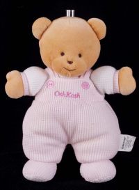 Teddy Kashbear with Sweater - Teddy Bear | Kashwere 13 inch / Dark Pink