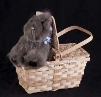 The Wizard of Oz Toto in a Basket Costume Accessory Plush Rubie's 583 for sale online 