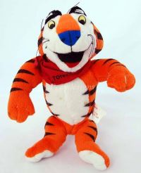 1997 tony the tiger plush toy